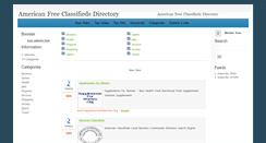 Desktop Screenshot of freeclassifiedsdirectory.com